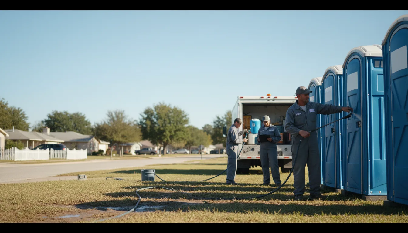 Long-Term Portable Toilet Rental in Stout, IA near me